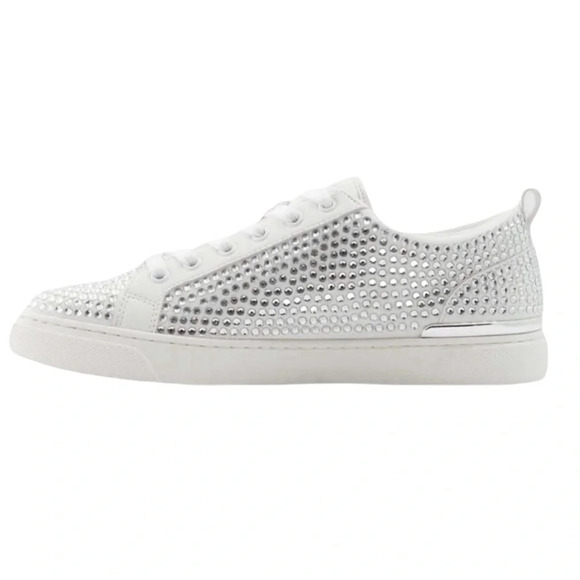ALDO  Rhinestone Glam Dilathiel Sneakers - Size 8 - Picture 5 of 6